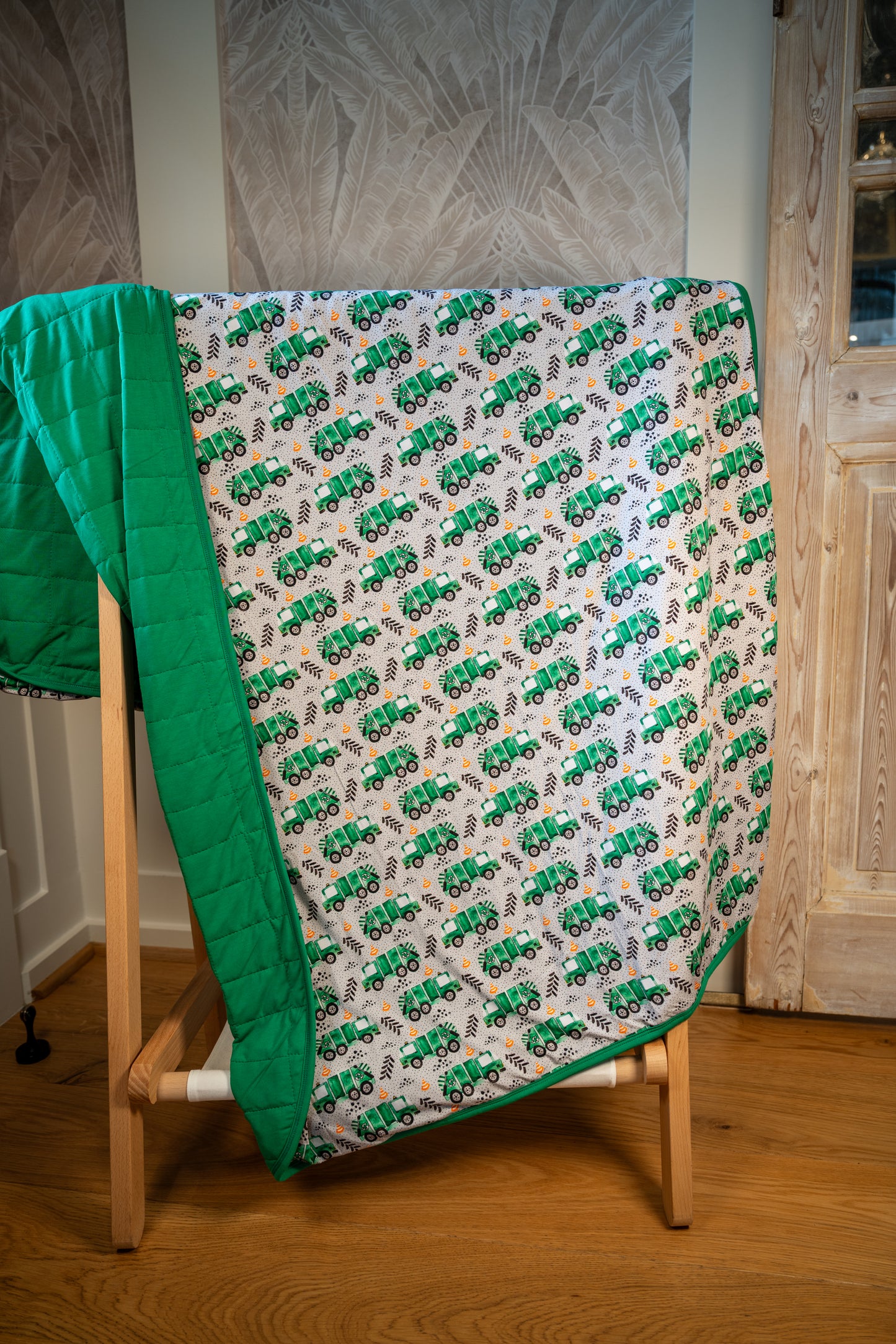 Little Recyclers Bamboo Blanket for Toddler & Kids
