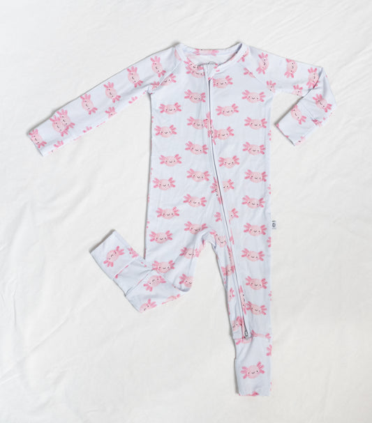 Lyocell Convertible Zip Sleeper | Sally Mander Axolotl