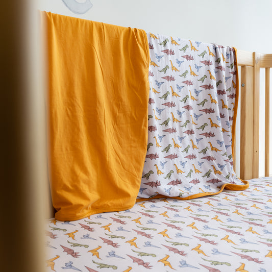 Papersaurus Rex Lyocell Blanket for Toddler & Kids