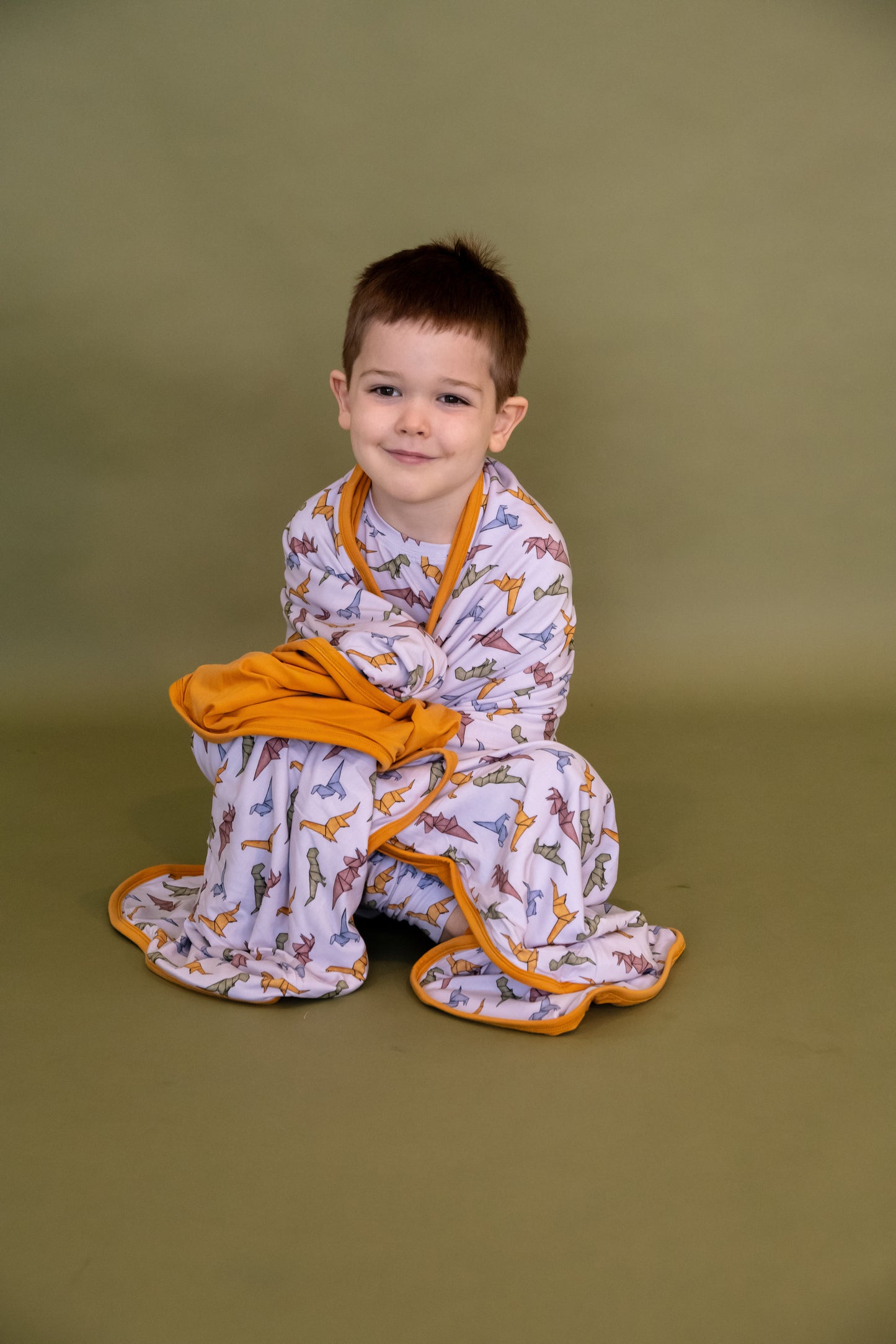 Lyocell Two-Piece Pajama Set | Papersaurus Rex