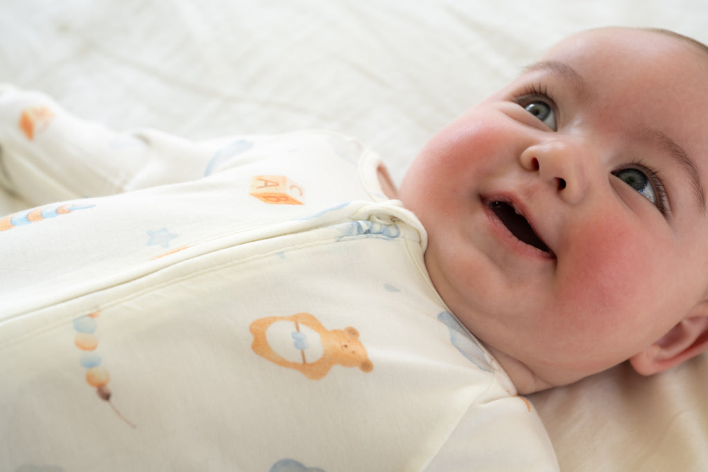 Nap By Numbers Zip - Convertible Footie Sleeper & Romper | Bamboo