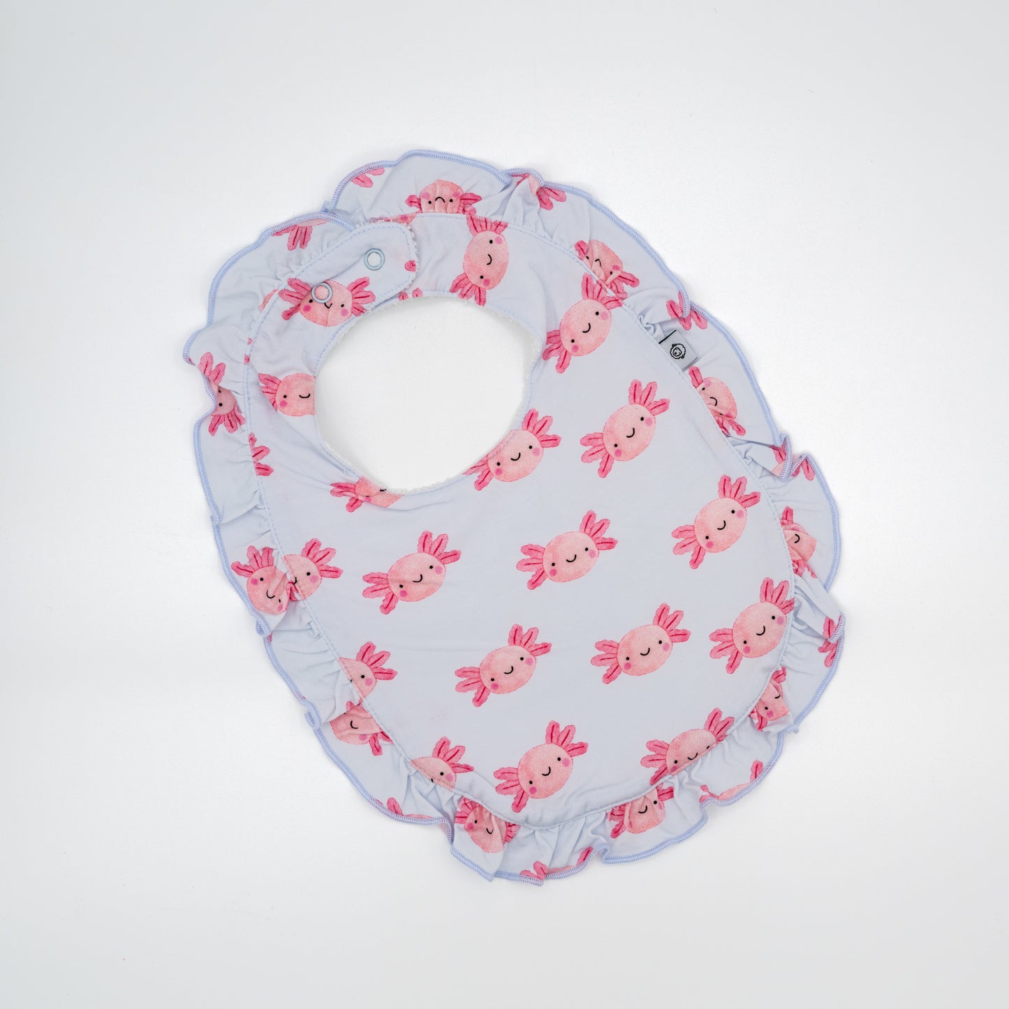 Sally Mander Axolotl Lyocell Ruffle Bib