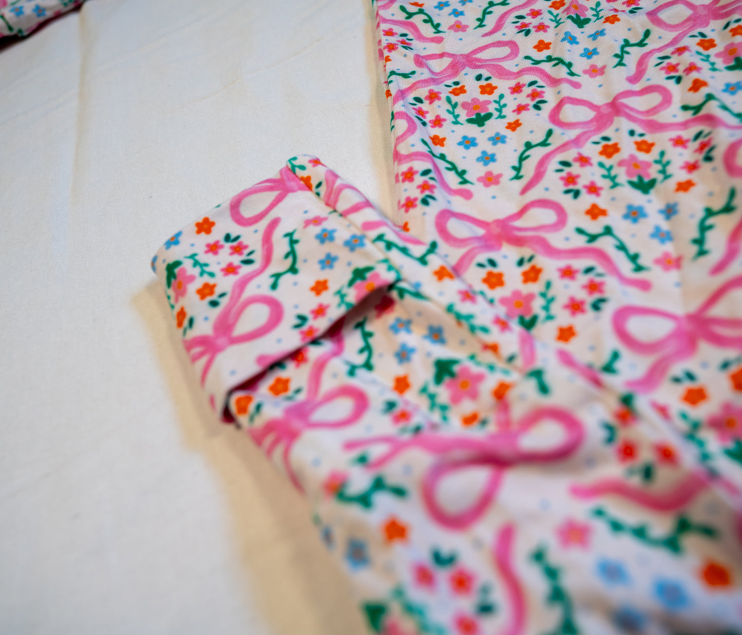 Bamboo Convertible Zip Sleeper | Bows in the Meadow