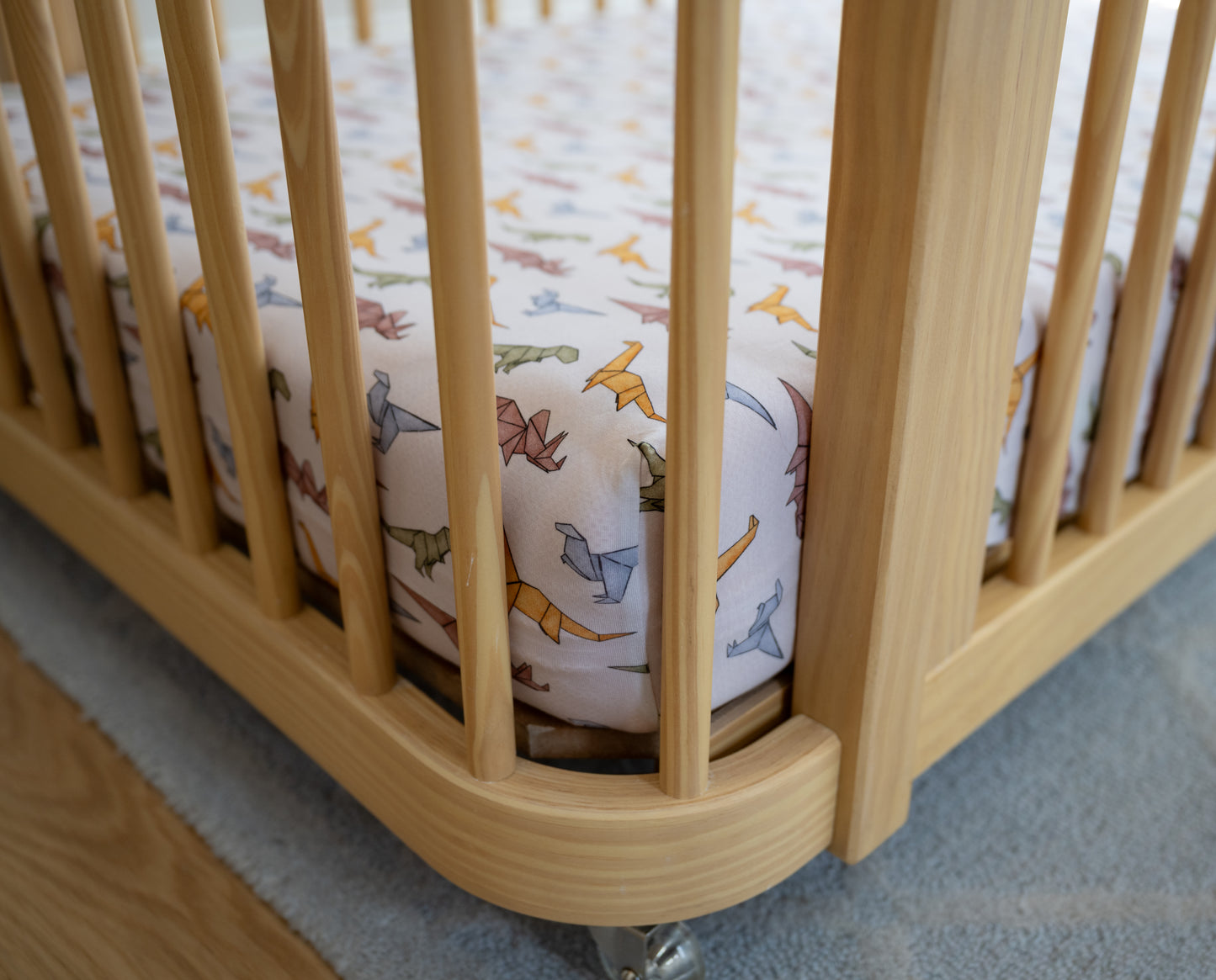 Lyocell Crib Sheet | Papersaurus Rex