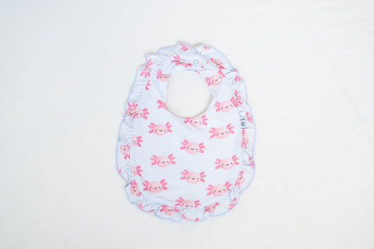 Sally Mander Axolotl Lyocell Ruffle Bib
