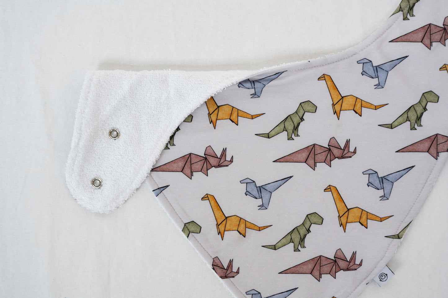 Papersaurus Rex Bandana Bib