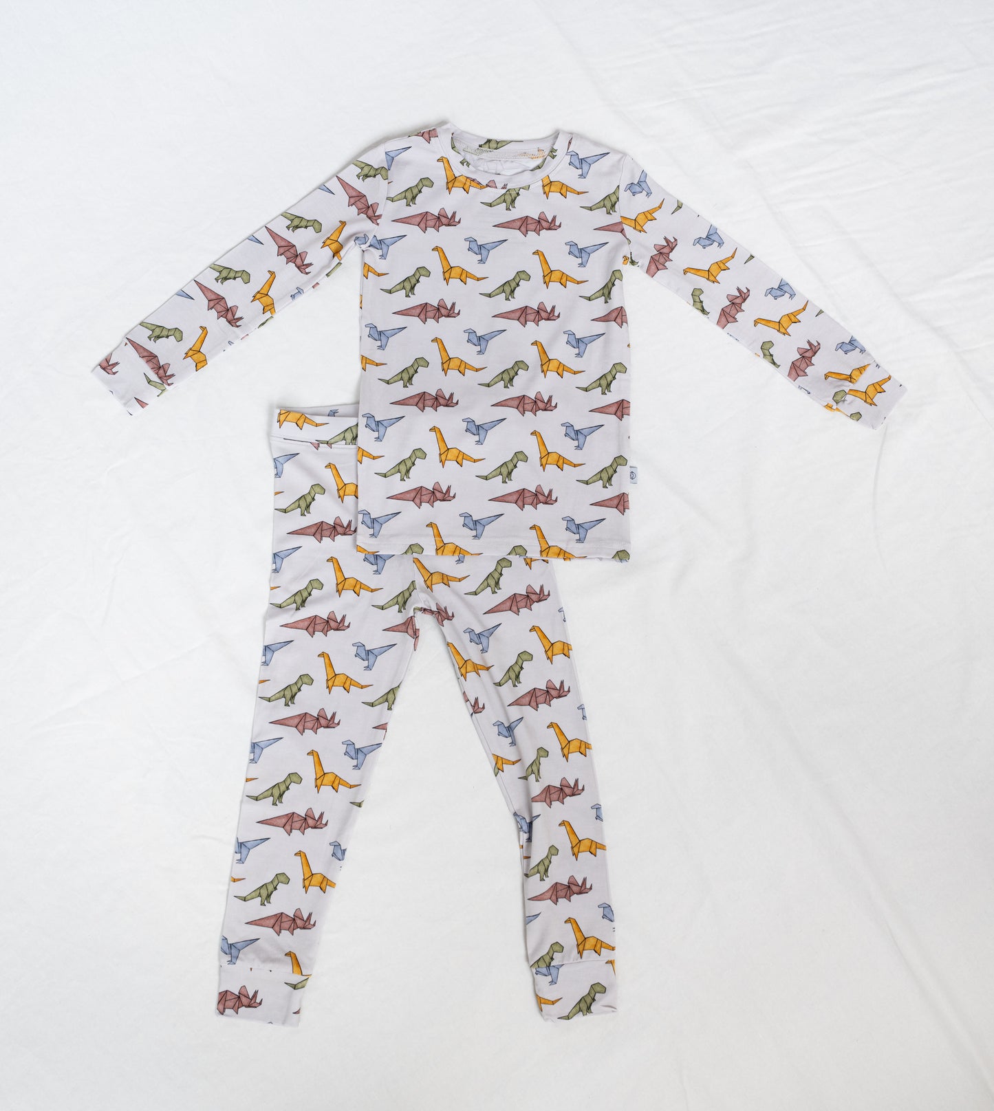 Lyocell Two-Piece Pajama Set | Papersaurus Rex