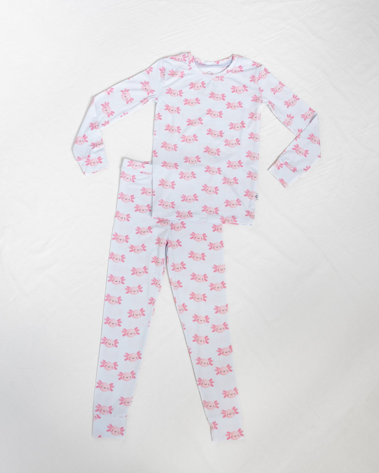 Lyocell Two-Piece Pajamas | Sally Mander Axolotl