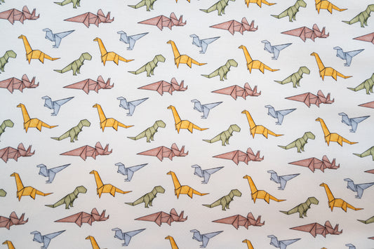 Papersaurus Rex Lyocell Crib Sheet