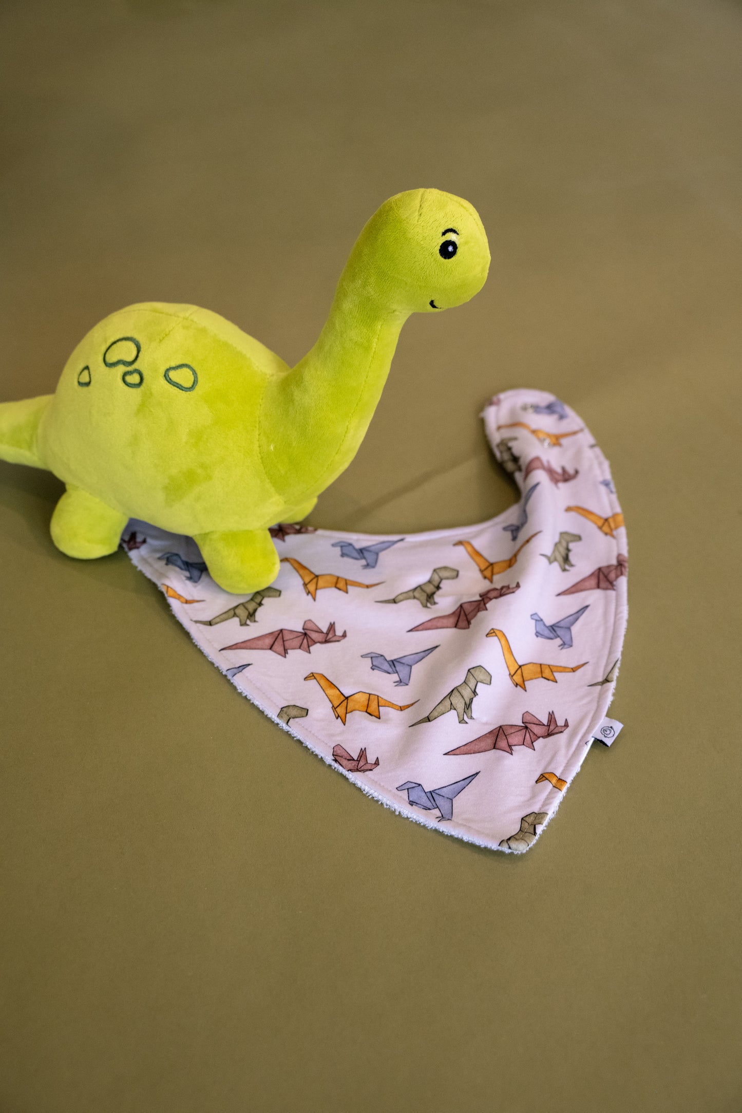 Papersaurus Rex Bandana Bib
