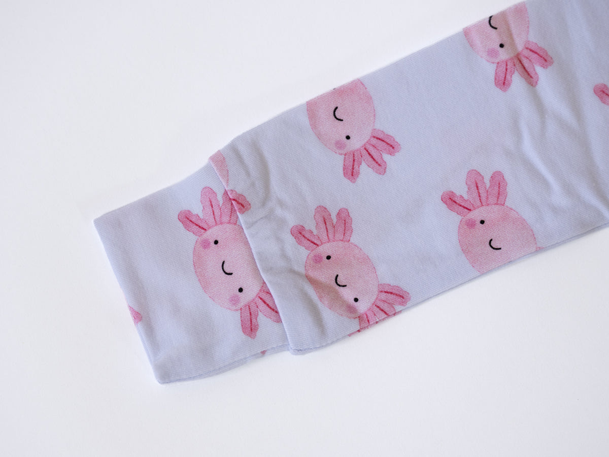 Lyocell Two-Piece Pajamas | Sally Mander Axolotl