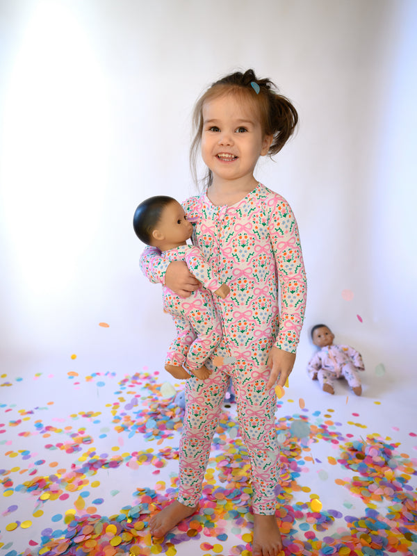 Bamboo Zip + Doll Bundle | Bows in the Meadow