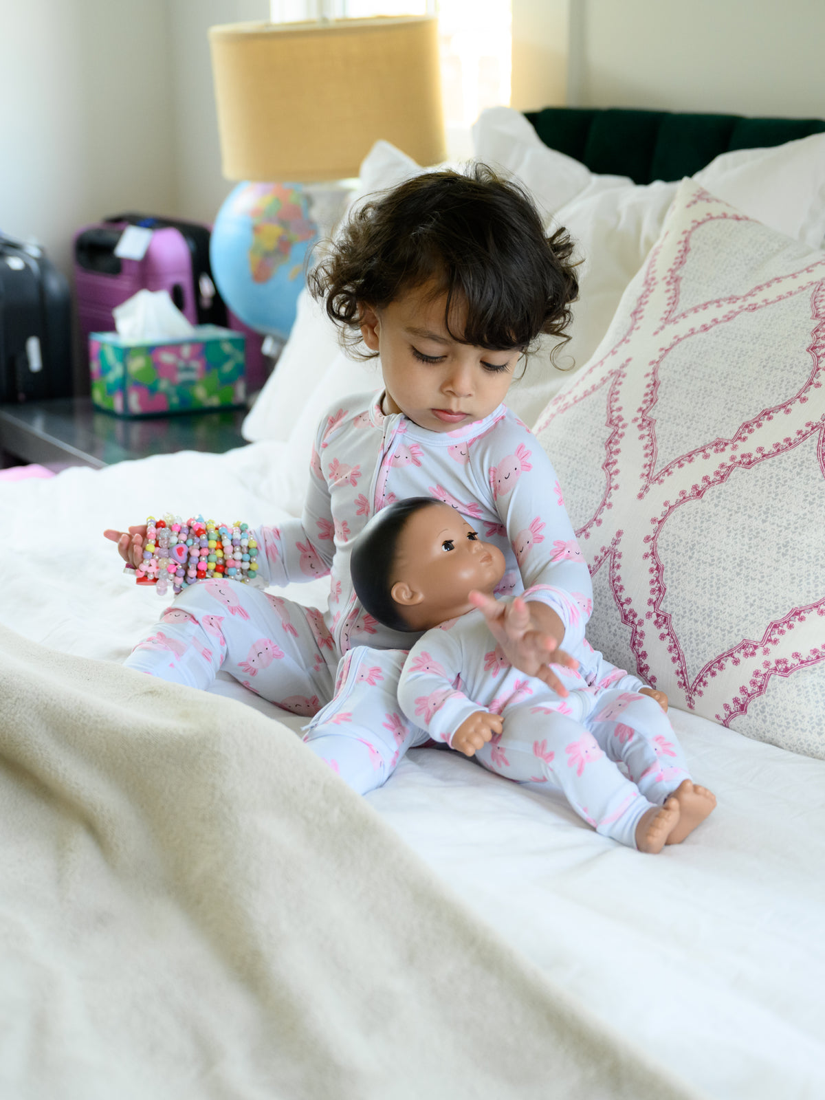 Lyocell Zip + Doll Bundle | Sally Mander Axolotl