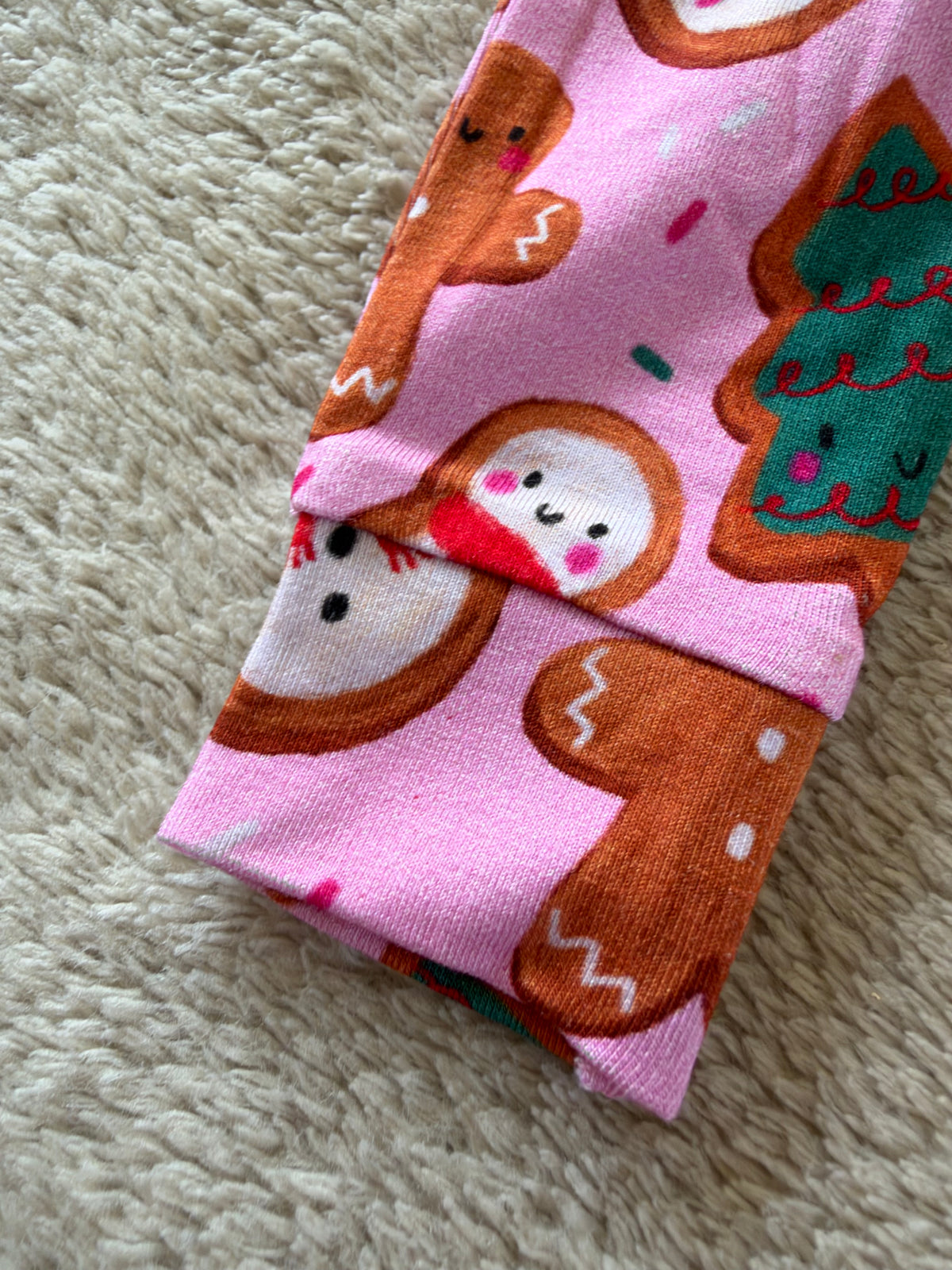 Bamboo Doll Pajamas | A Christmas Confection | Mistletoe Pink