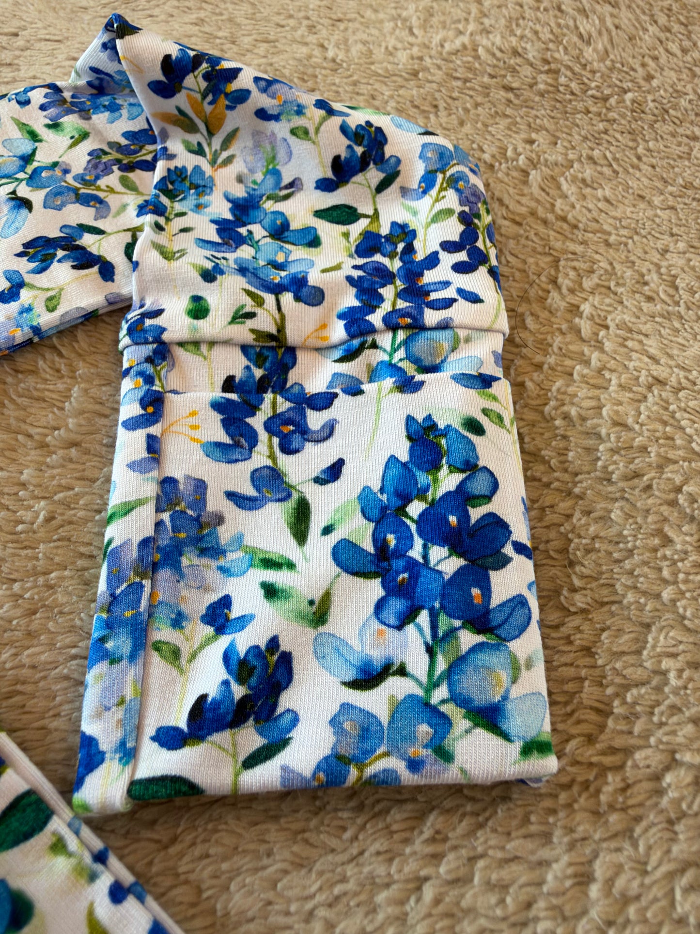 Bamboo Convertible Zip Sleeper | Deep in the Bluebonnets