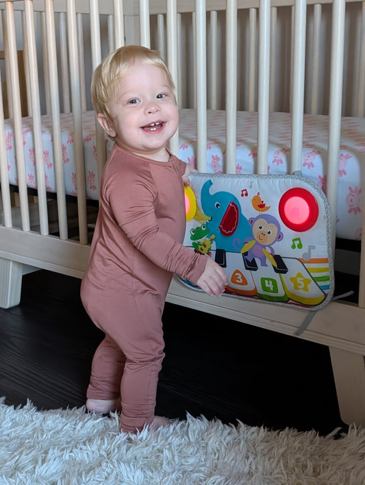 Bamboo Convertible Sleeper | Terracotta