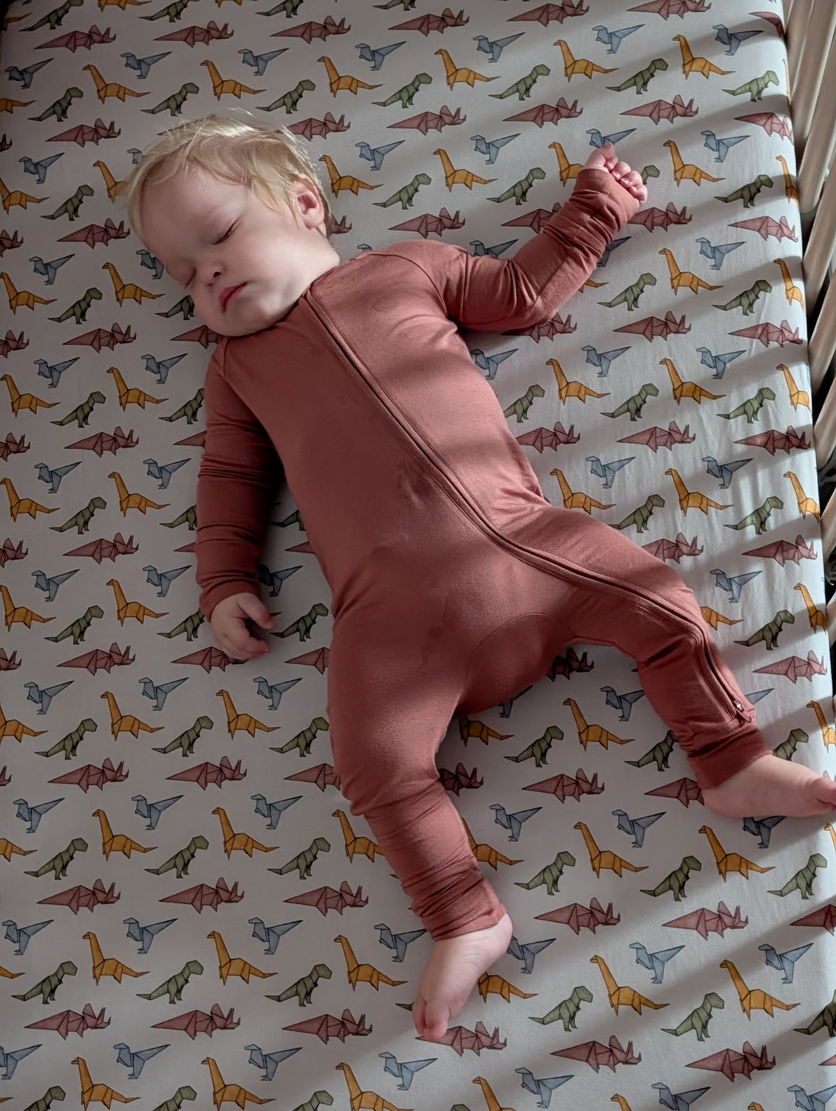 Bamboo Convertible Sleeper | Terracotta