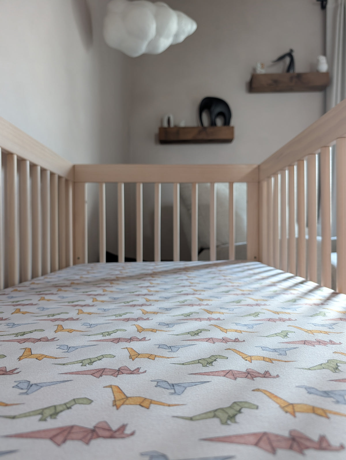 Lyocell Crib Sheet | Papersaurus Rex