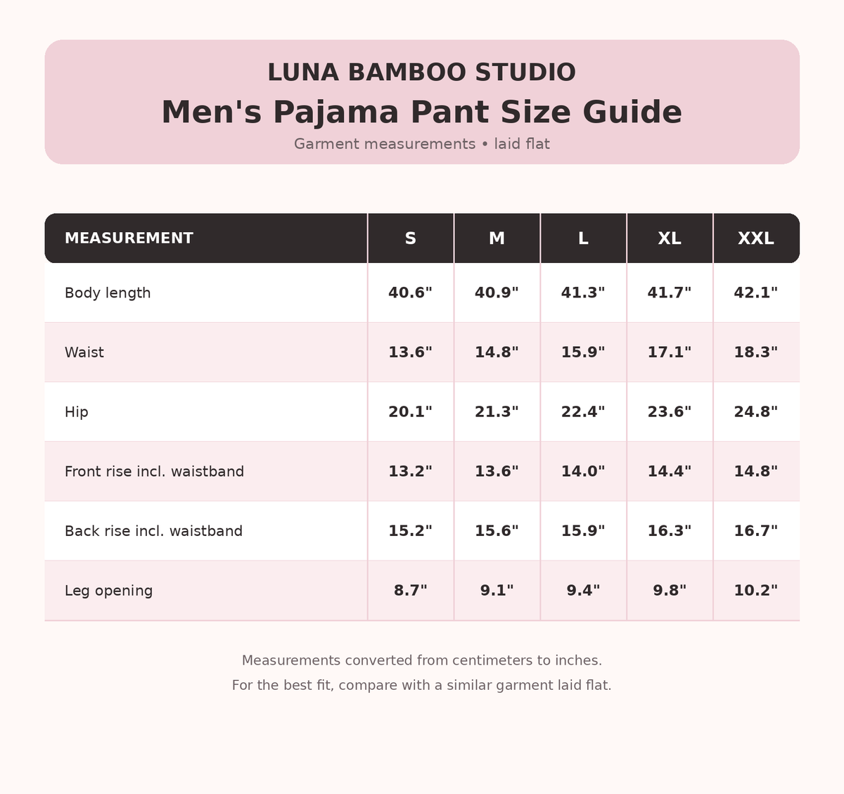 Bamboo Men's Pajama Pants | Whispering Pines